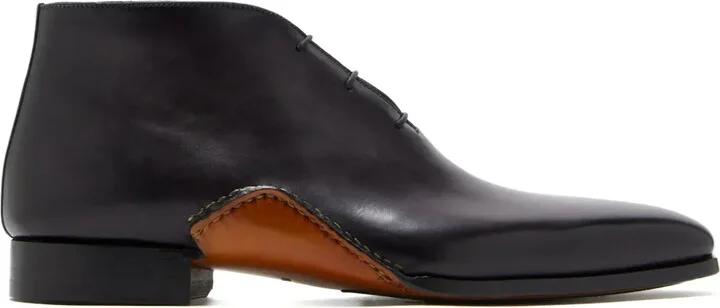 Leather Lace-Up Derby Shoes
