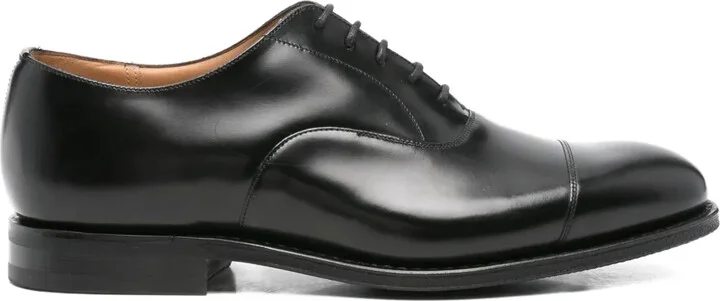 Leather Lace-Up Derby Shoes