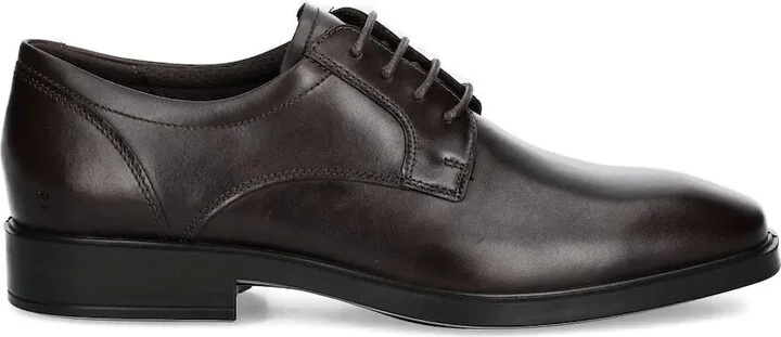Leather Lace-Up Derby Shoes