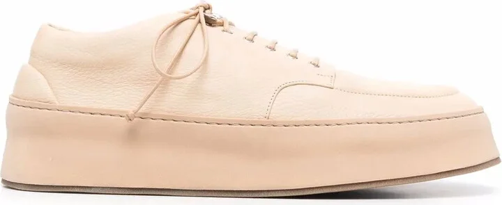 Leather Lace-Up Derby Shoes