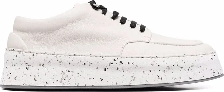 Leather Lace-Up Derby Shoes