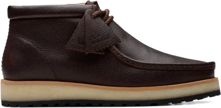 Leather Lace-Up Desert Boots