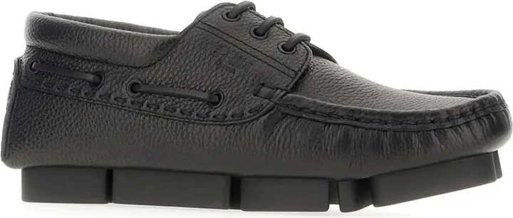 Leather Lace-Up Loafers - Image 2