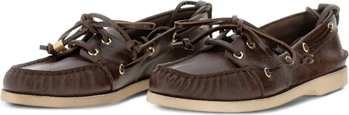 Leather Lace-Up Loafers - Image 2