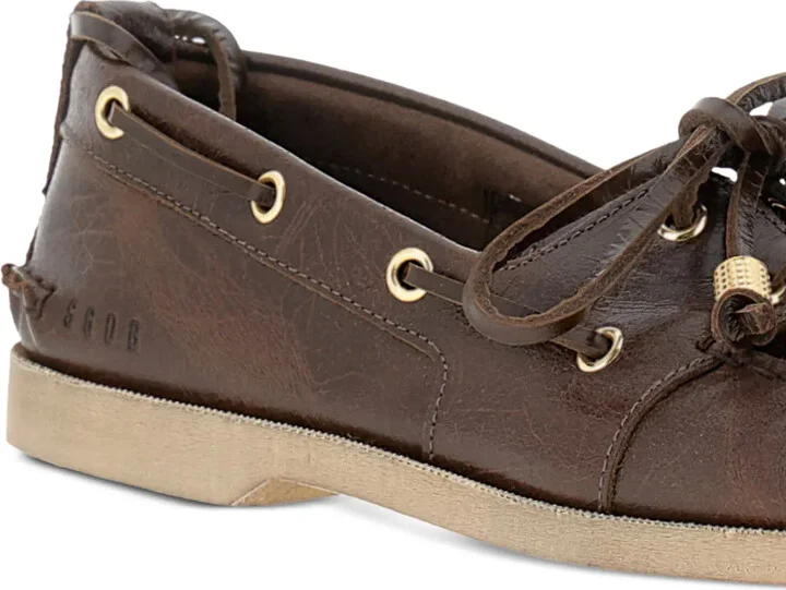 Leather Lace-Up Loafers - Image 4