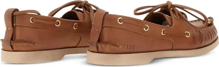 Leather Lace-Up Loafers - Image 2