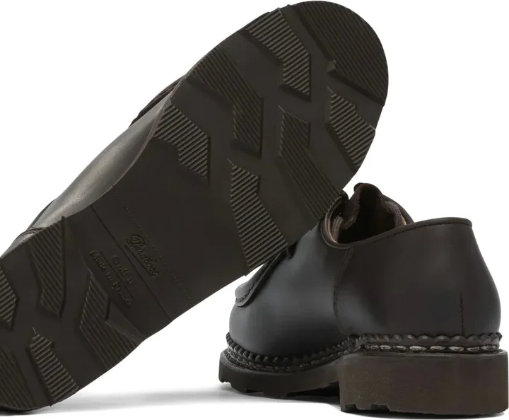 Leather Lace-Up Loafers - Image 3