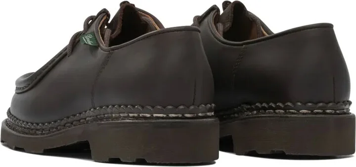 Leather Lace-Up Loafers - Image 4