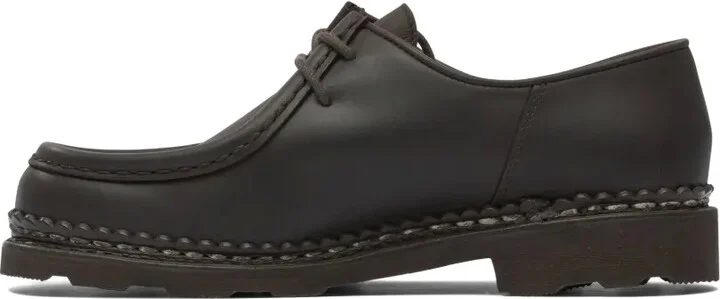 Leather Lace-Up Loafers - Image 5