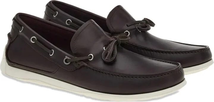 Leather Lace-Up Loafers - Image 2
