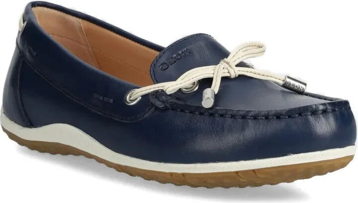 Leather Lace-Up Loafers