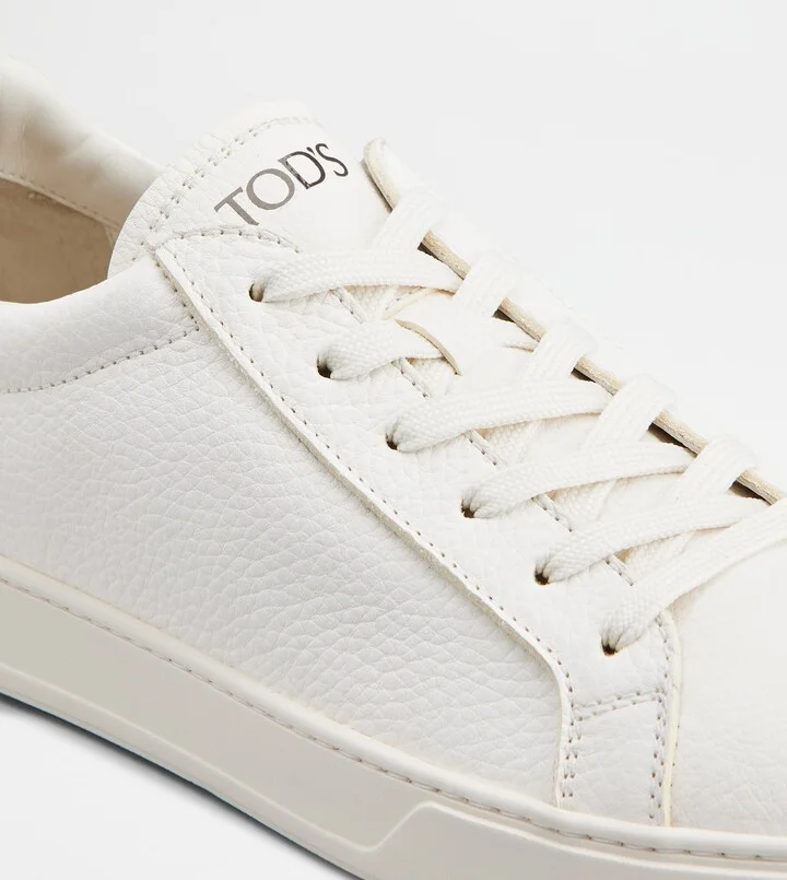 Leather Lace-Up Low Top Sneaker - Image 3