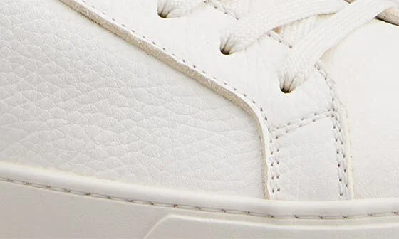 Leather Lace-Up Low Top Sneaker - Image 6