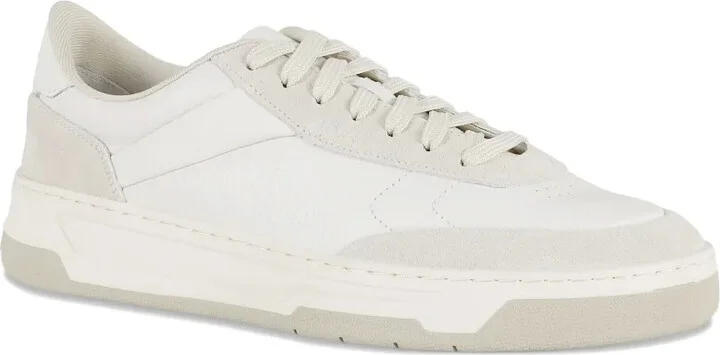 Leather Lace-Up Low-Top Sneakers - Image 2