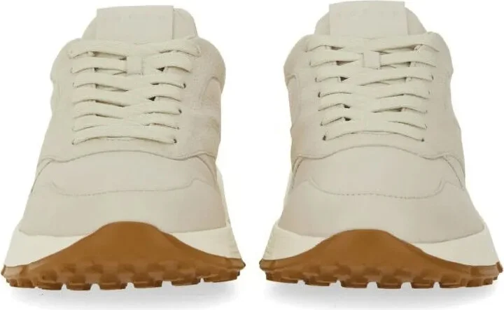 Leather Lace-Up Low-Top Sneakers - Image 4