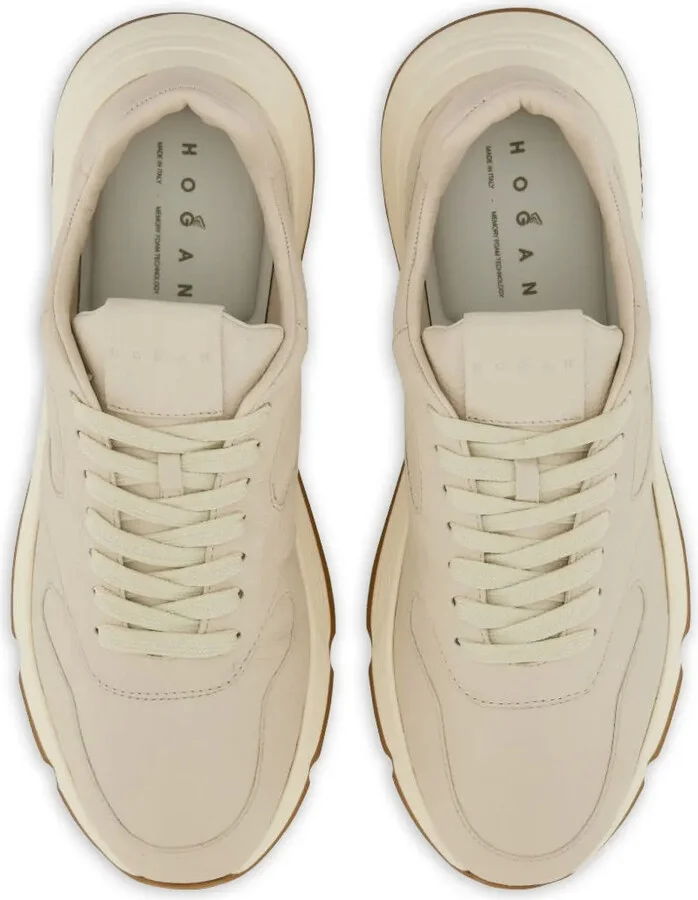 Leather Lace-Up Low-Top Sneakers - Image 5