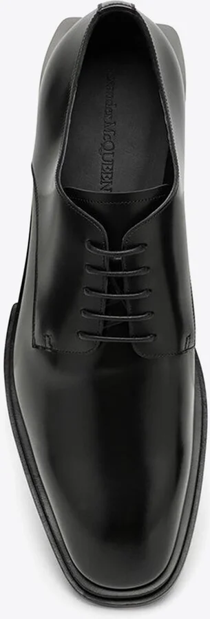 Leather Lace-Up Oxford Shoes - Image 2