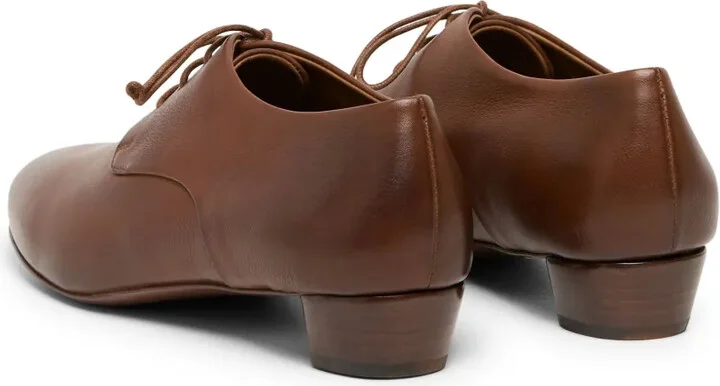 Leather Lace-Up Oxford Shoes - Image 3