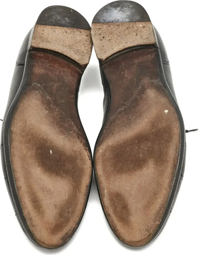leather lace-up Oxford shoes - Image 4