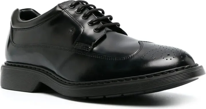 leather lace-up Oxford shoes - Image 2