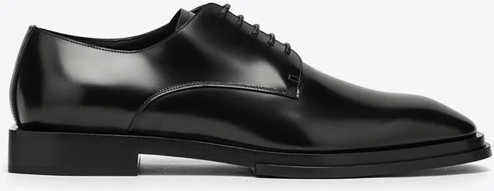 Leather Lace-Up Oxford Shoes