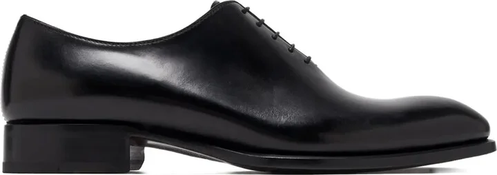 Leather Lace-Up Oxford Shoes
