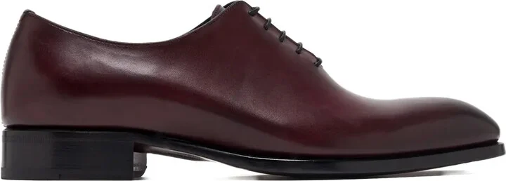 Leather Lace-Up Oxford Shoes