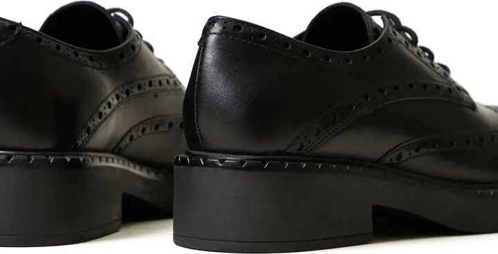 Leather Lace-Up Shoes - Image 3