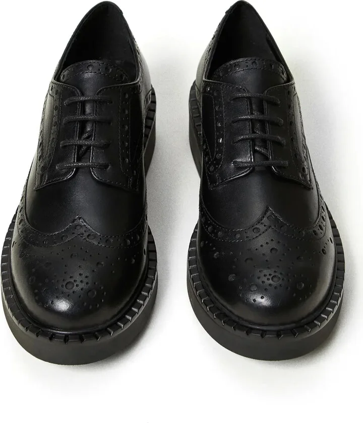 Leather Lace-Up Shoes - Image 4