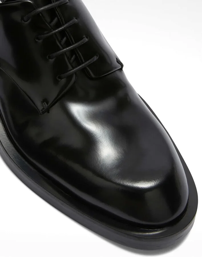 Leather Lace-Up Shoes - Image 5
