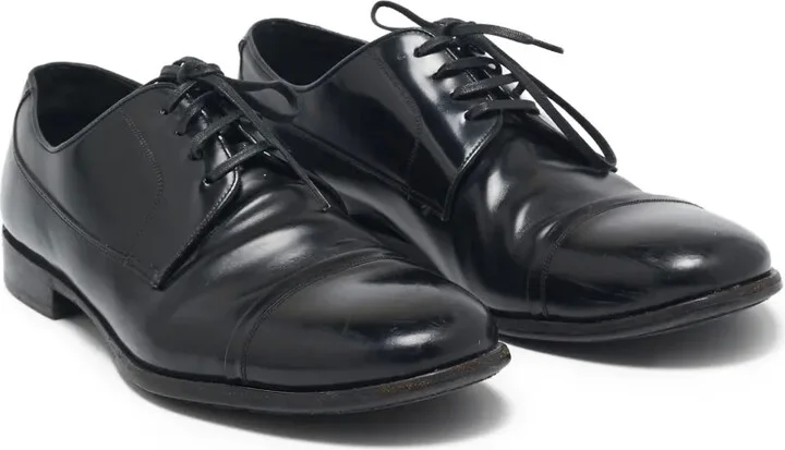 Leather Lace-Up Shoes - Image 5