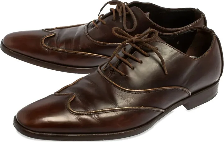 Leather Lace-Up Shoes - Image 4