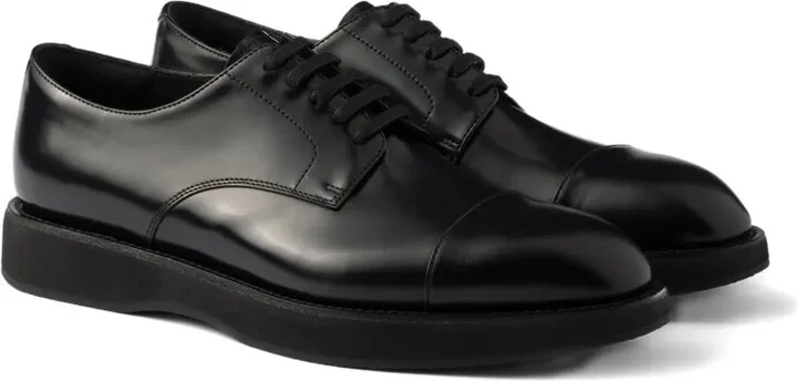 Leather Lace-Up Shoes - Image 2