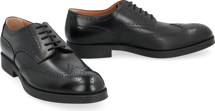 Leather Lace-up Shoes - Image 3