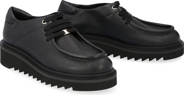 Leather Lace-up Shoes - Image 3