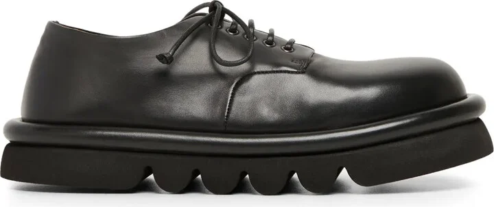 Leather Lace-Up Shoes