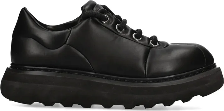 Leather Lace-Up Shoes