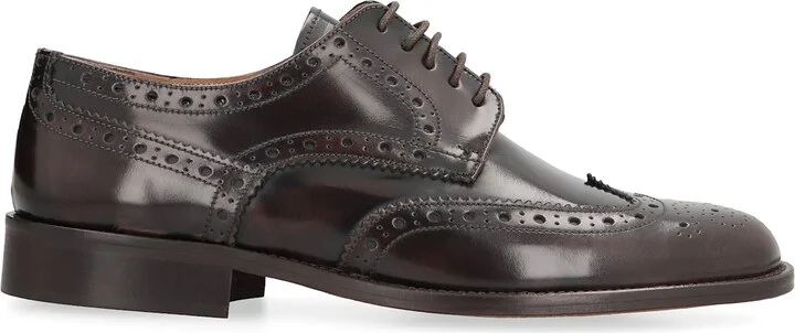 Leather Lace-up Shoes