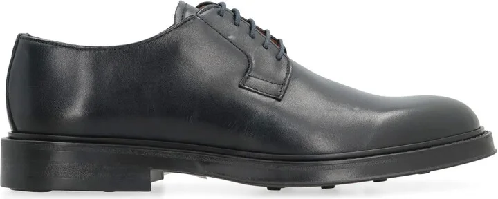 Leather Lace-Up Shoes