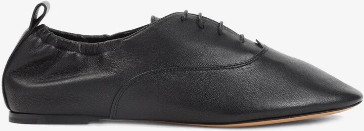 Leather Lace-Up Shoes