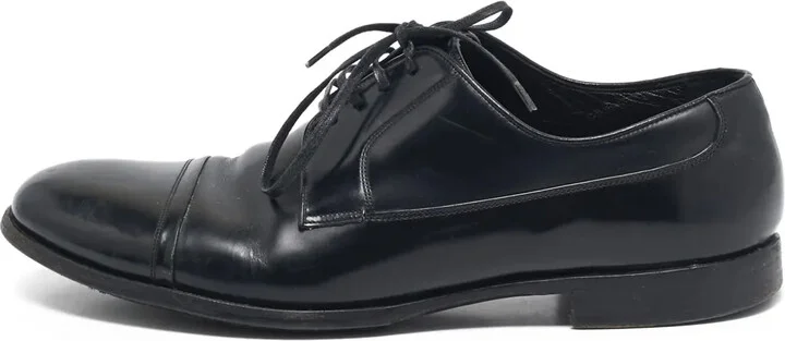 Leather Lace-Up Shoes