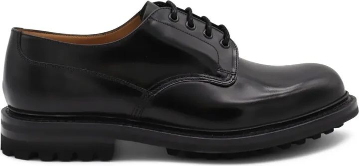 Leather Lace-Up Shoes