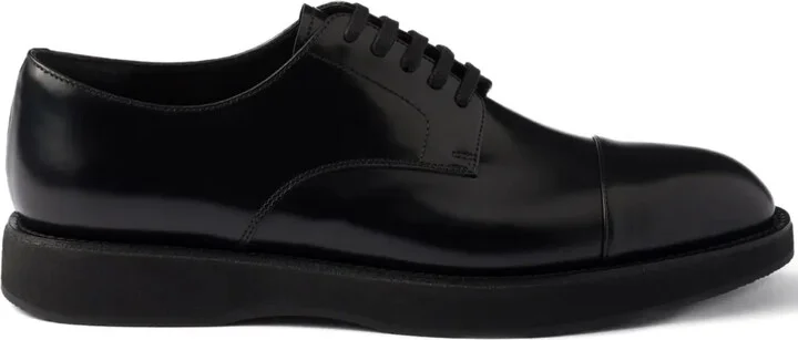 Leather Lace-Up Shoes