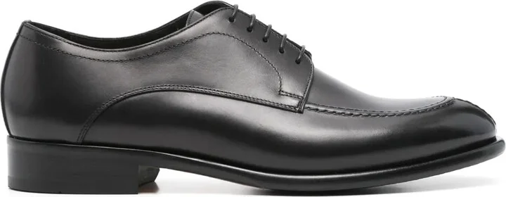 Leather Lace-Up Shoes