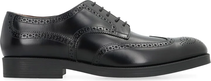 Leather Lace-up Shoes