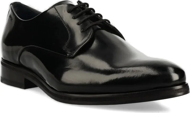 Leather Lace-Up Shoes