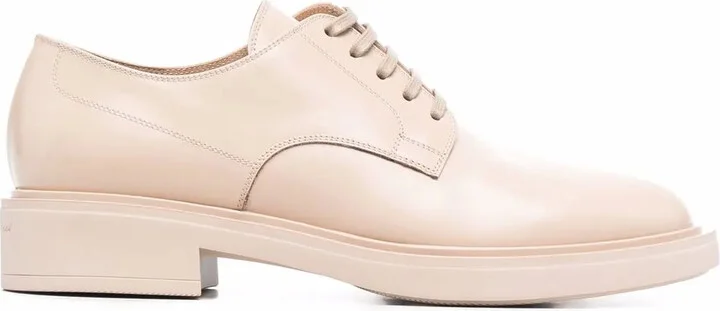 Leather Lace-Up Shoes
