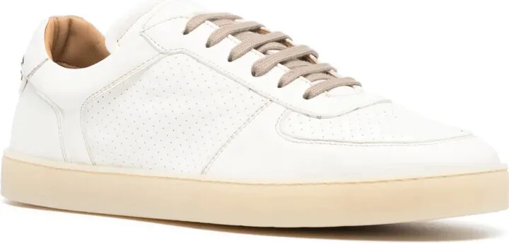 Leather Lace-Up Sneakers - Image 2