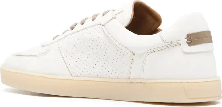 Leather Lace-Up Sneakers - Image 3