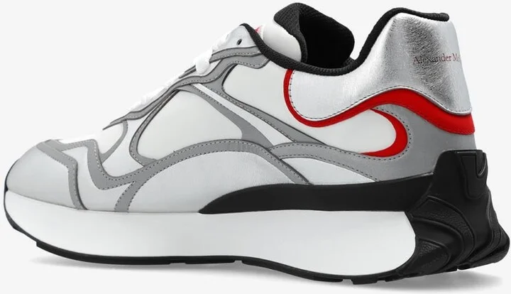 Leather Lace-Up Sneakers - Image 2